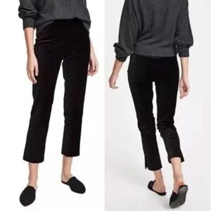 Vince Velvet Black Leggings/Pants